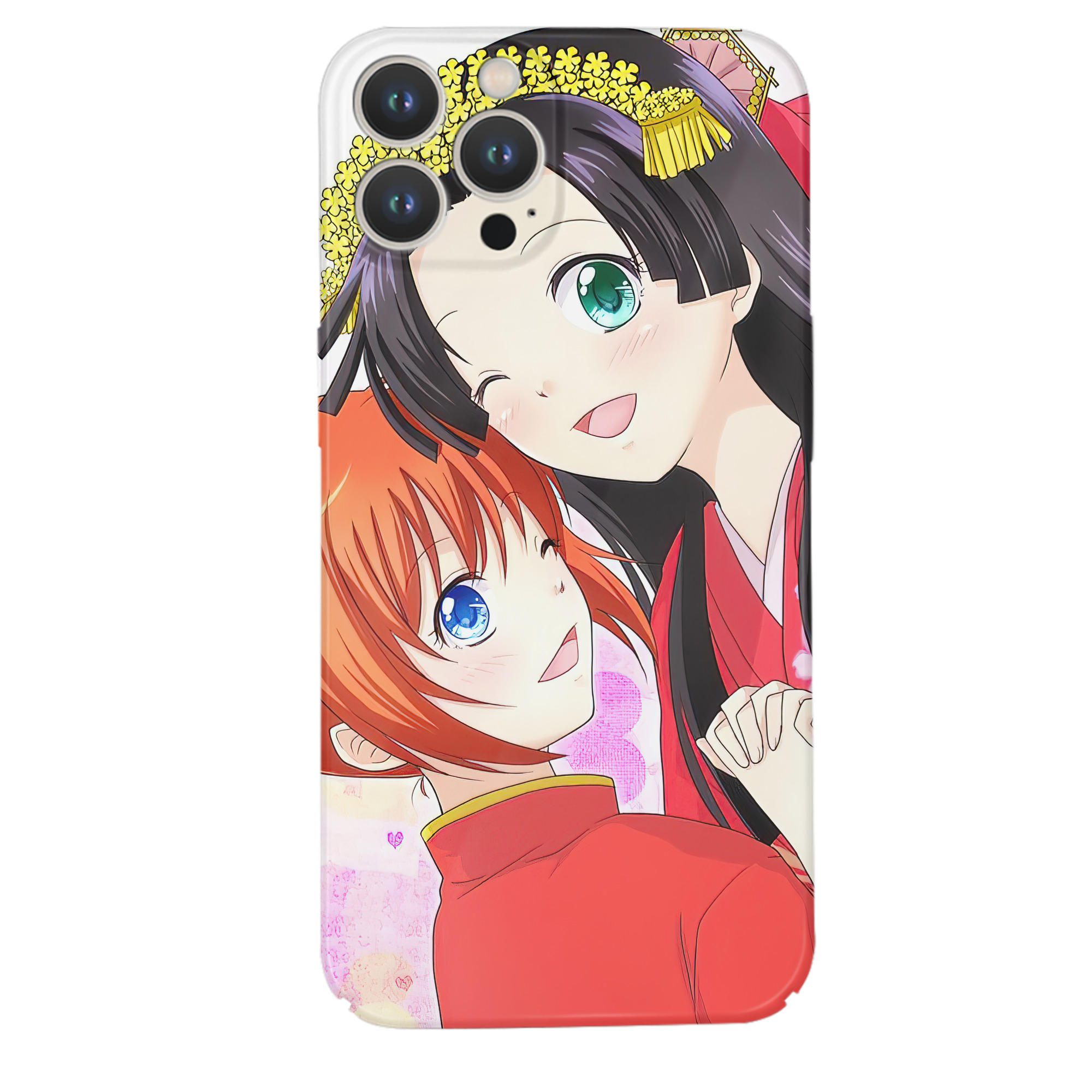 （画像用） ぎんたま 坂田銀時（さかたぎんとき） 神楽 志村新八（しむら しんぱち） GINTAMA Sakata Gintoki Kagura Shimura Shinpachi 【iPhone 14シリーズ対応】ハードケース
